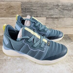 Kuru Stride Move Womens Shoes Sz 7.5 M Blue Haze Lime Sorbet Lace Up Sneakers